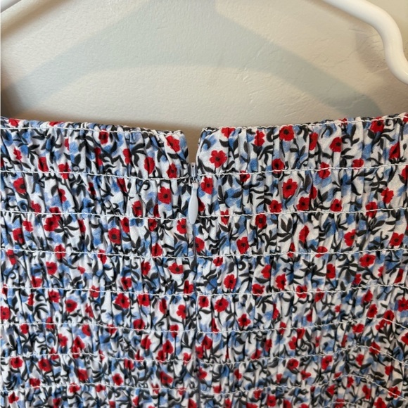 NWT J Crew Meadow dress in poppy 100% cotton poplin Size Large - Picture 8 of 14